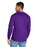 Gildan 2400 Ultra Cotton™ Adult Long Sleeve T-Shirt (Purple)