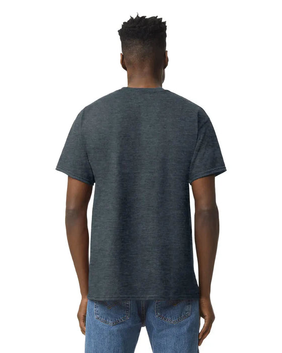 Gildan 5000 Heavy Cotton™ Adult T-shirt (Dark Heather)