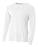 A4 N3165 Adult Cooling Performance Crew Long Sleeve (White)